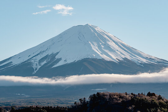 富士山特写