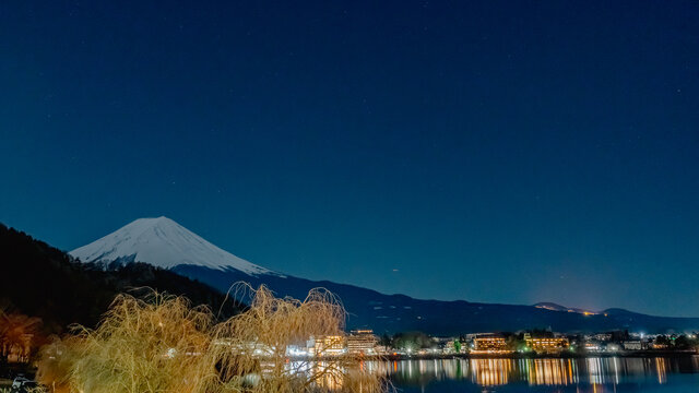 富士山夜景