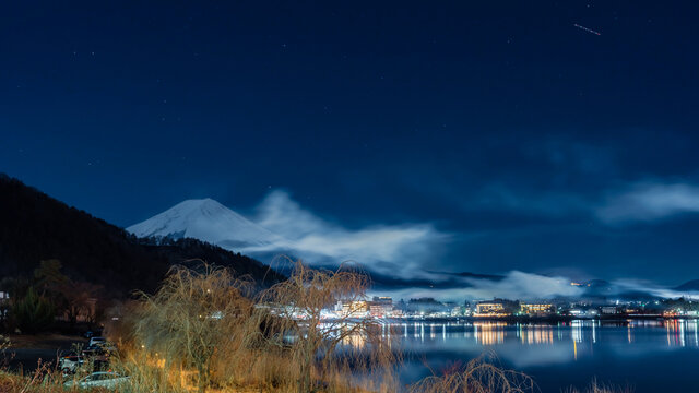 富士山夜景