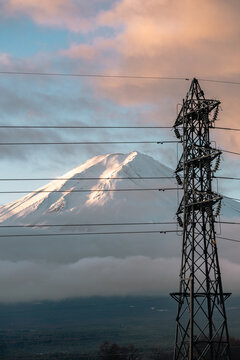 富士山特写