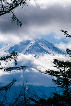 富士山特写