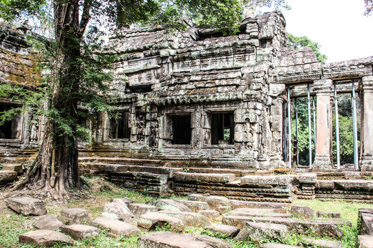 柬埔寨暹粒塔普伦寺