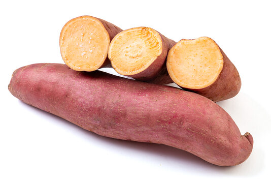 生红薯白底图