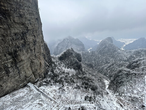 张家界冬景