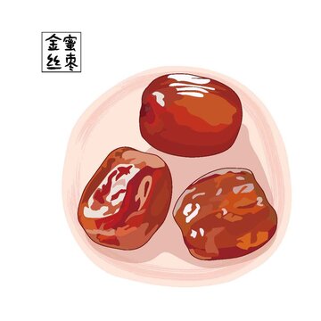 金丝蜜枣红枣枣子枣蜜饯果脯