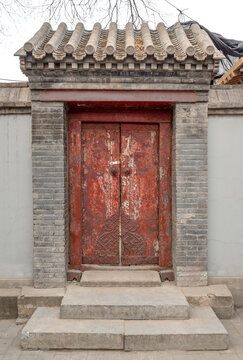 北京胡同院门