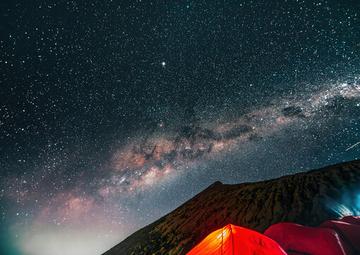 林贾尼火山之星空