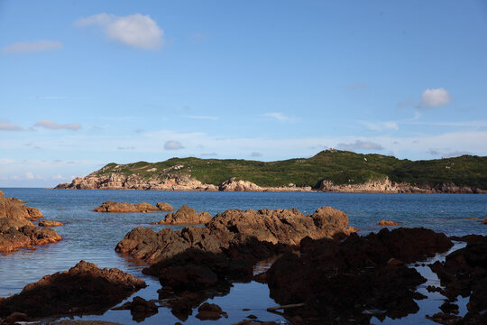 海岛礁石