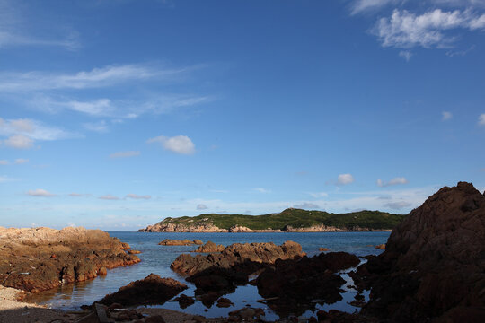 海岛礁石