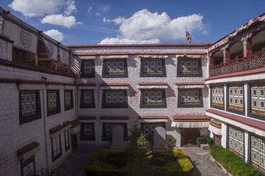 清政府驻藏大臣衙门建筑景观