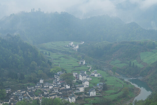 安徽歙县石潭风景