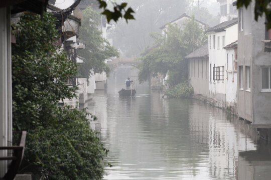 江南水乡苏州十全河