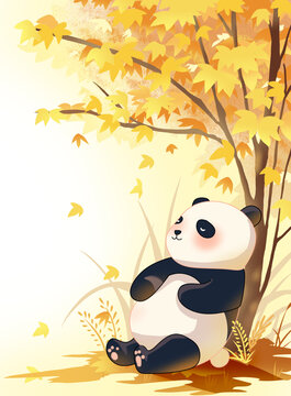 熊猫二十四节气全套之立秋