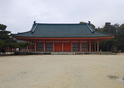 京都平安神宫神乐殿