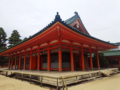 京都平安神宫神乐殿