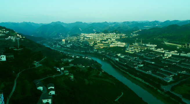 贵州茅台镇赤水河美酒河风光