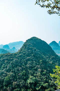 桂林的山区