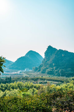 恭城马头山观景台