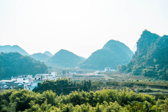 绿色乡村风景