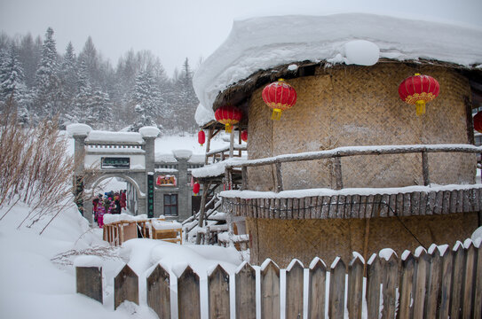 东北雪乡风景