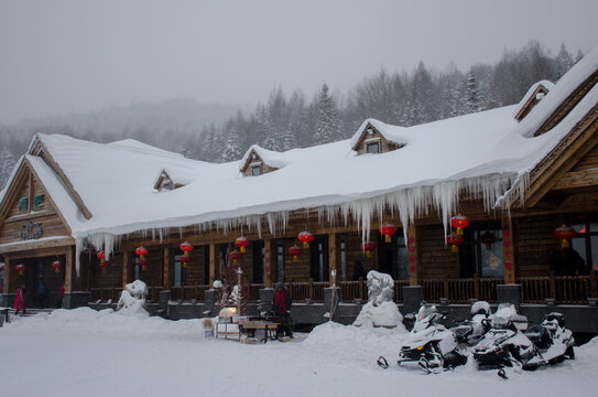 东北雪乡风景