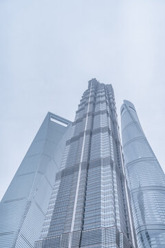 上海城市中心超高层摩天大楼