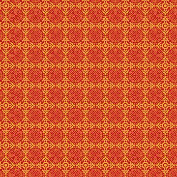 喜庆花纹