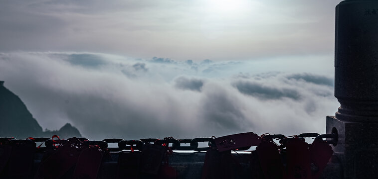 洛阳老君山云海特写