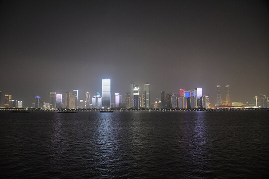 钱塘江夜景