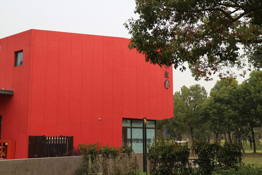 红房子红色建筑