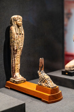 博物馆内的埃及展品