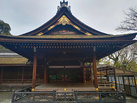 日本京都伏见稻荷大社建筑