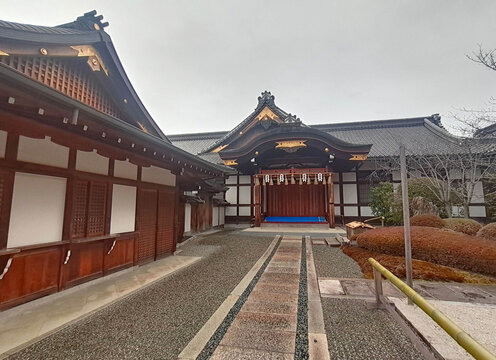 日本京都伏见稻荷大社建筑