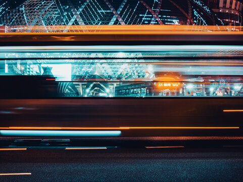 澳门街景夜景