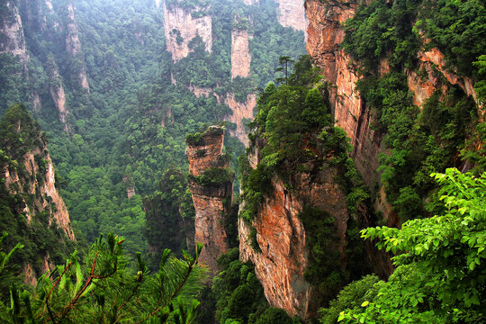 张家界武陵源天子山