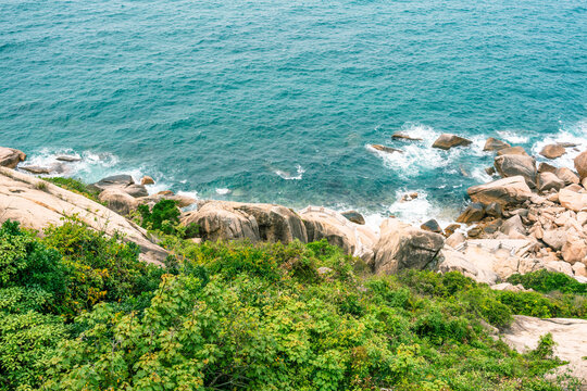 自然风光海湾浪花