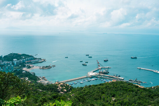 游艇码头海湾沙滩海边民宿酒店