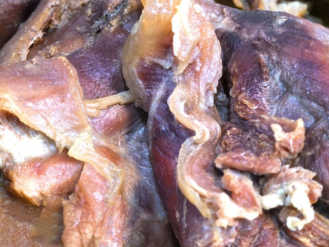 熟的牛肉素材