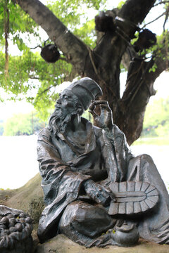惠州西湖苏轼雕塑