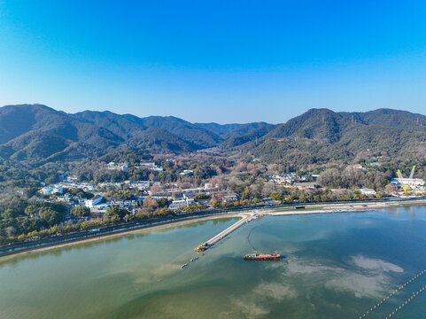 杭州城市风光航拍