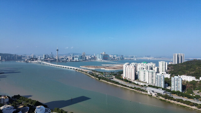 广东珠海澳门街景