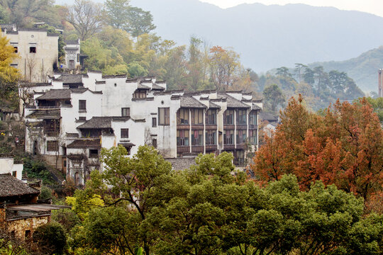 婺源篁岭秋色