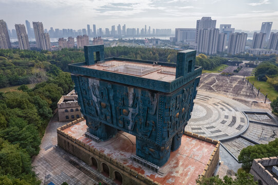 南昌巨鼎瓷板画艺术博物馆航拍