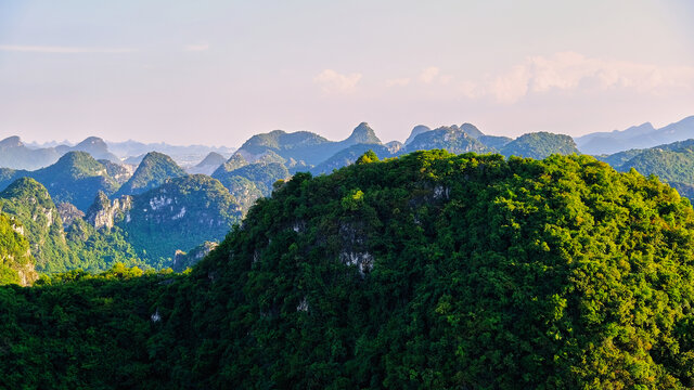 广西柳州城市风光