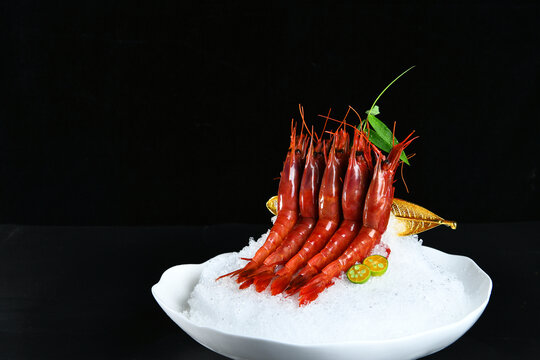 西班牙红魔虾刺身