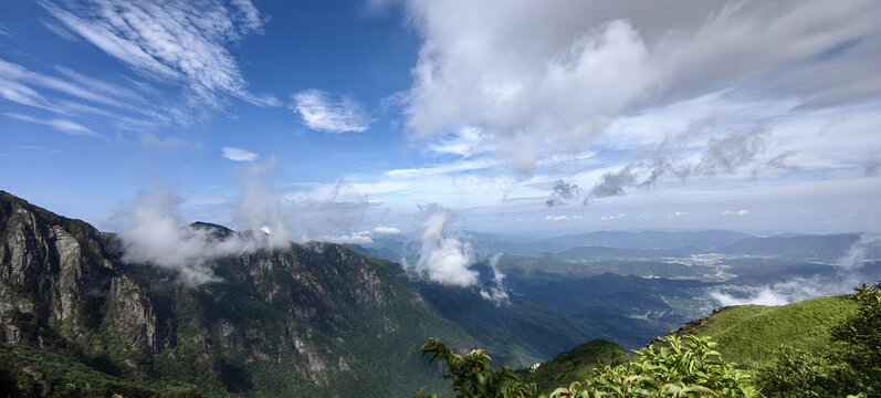 武功山草甸山顶风光旅游