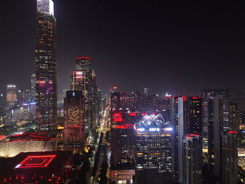 珠江新城夜景