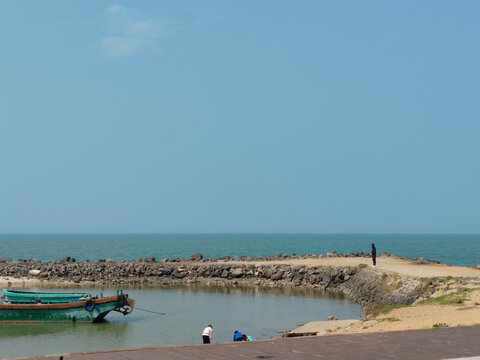 海南海口西海岸海边