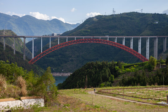 重庆市巫山县大宁河特大桥