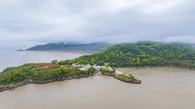 航拍象山东门岛